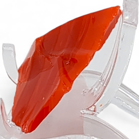 Ruby Amberina Swirl Slag Art Glass Cullet #4S31 - Picture 3 of 5